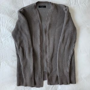 Mens All Saints medium knitted open sweater.
